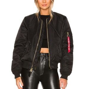 Alpha Industries Women's Black Bomber Jacket